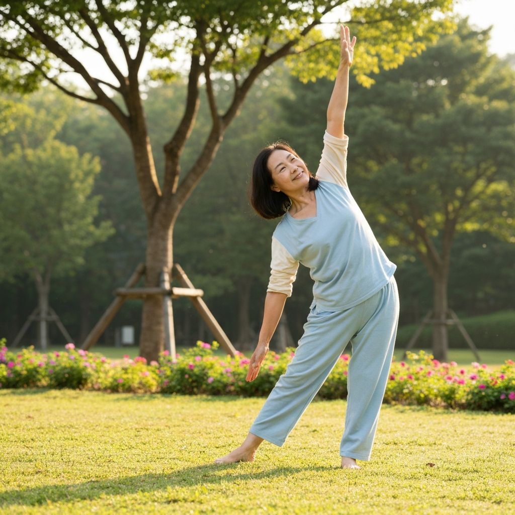 Person practicing outdoor physical activity